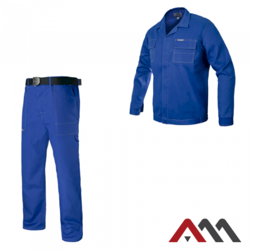 COMFORT BLUE Ubranie robocze + spodnie do pasa 